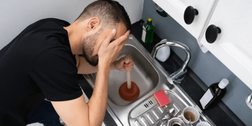 Como desentupir pia de cozinha muito entupida